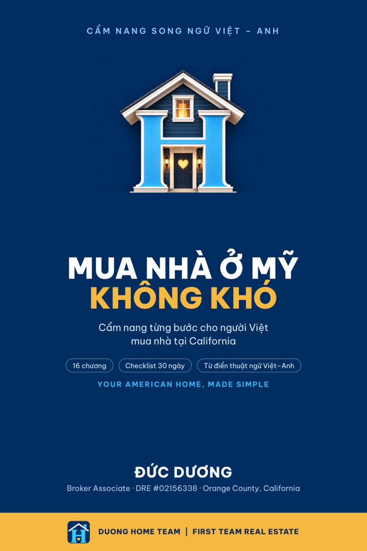 Bìa sách Mua Nhà Ở Mỹ Không Khó